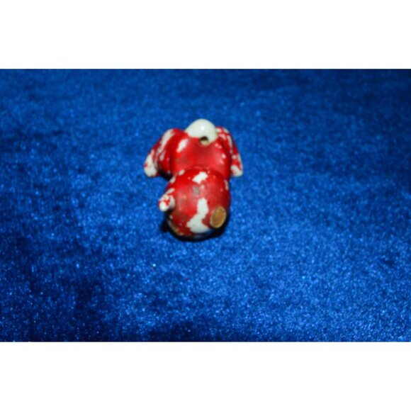 Vintage Pixie Elf Devil Ceramic Figure Red MCM Kitsch Miniature Japan FLAWS - Picture 9 of 9